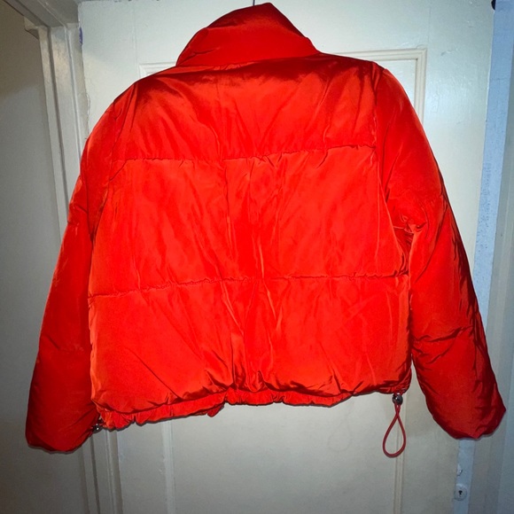 Red Puffer Jacket - Picture 2 of 3
